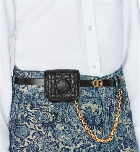 dior caro belt pouch